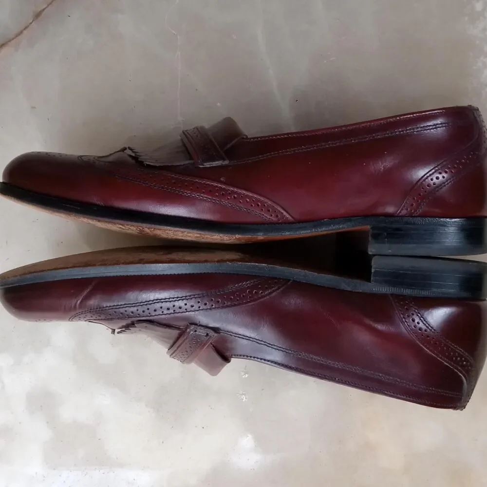 Bostonian Men's Burgundy Loafers